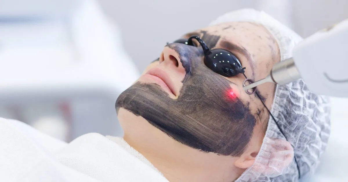 Woman with a clear, bright complexion and smooth skin after Laser Facial Rejuvenation.